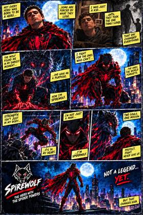 Read Amazing spider Wolf.  1 Page 1 in English
