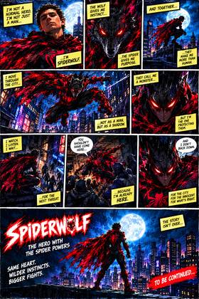 Read Amazing spider Wolf.  1 Page 6 in English