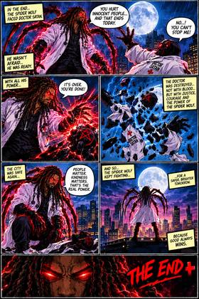 Read Spider Wolf 4  1 Page 8 in English