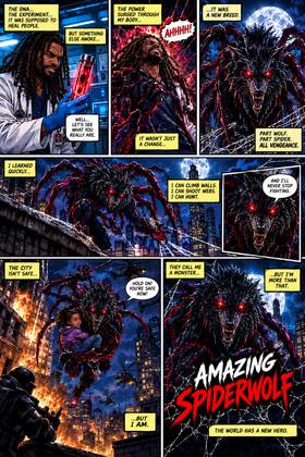 Read Spider Wolf 4  1 Page 10 in English