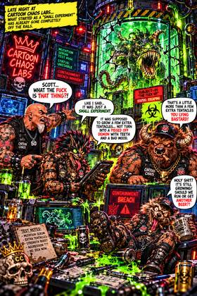 Cartoon Chaos — Issue #1