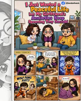 Read I Just Wanted a Peaceful Life but My Girlfriend's Anxieties Keep Spawning Tiny Succubi  1 Page 1 in English