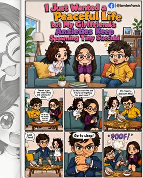 Read I Just Wanted a Peaceful Life but My Girlfriend's Anxieties Keep Spawning Tiny Succubi  1 Page 2 in English