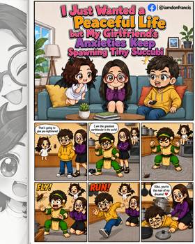 Read I Just Wanted a Peaceful Life but My Girlfriend's Anxieties Keep Spawning Tiny Succubi  1 Page 7 in English