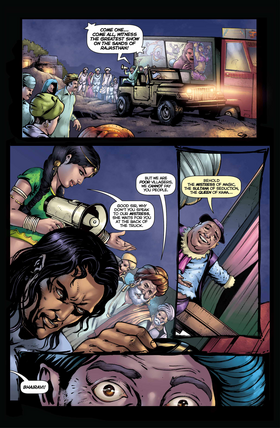 Read The Caravan  1 Page 8 in English
