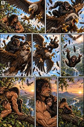 Read Chimp-man lord of the jungle issue 3  1 Page 6 in English