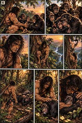 Read Chimp-man lord of the jungle issue 3  1 Page 7 in English