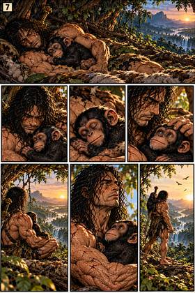 Read Chimp-man lord of the jungle issue 3  1 Page 8 in English
