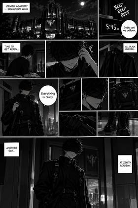 Read Mournyx Zero  1 Page 8 in English