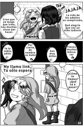 Read The legend of Zelda Majoras Mask: LOVERS MASK  1 Page 10 in Spanish