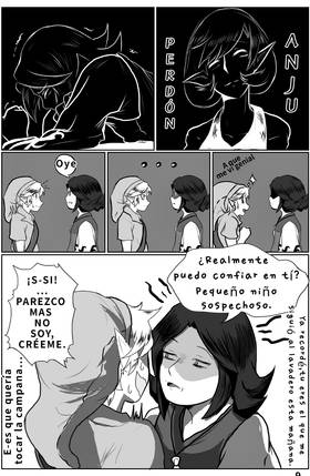 Read The legend of Zelda Majoras Mask: LOVERS MASK  1 Page 9 in Spanish