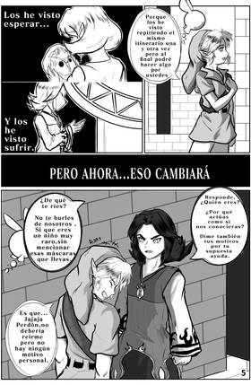 Read The legend of Zelda Majoras Mask: LOVERS MASK  1 Page 5 in Spanish