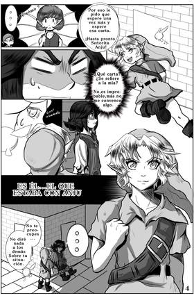 Read The legend of Zelda Majoras Mask: LOVERS MASK  1 Page 4 in Spanish