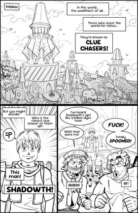 Read Runescape: Shadowth VS Clue Scroll  1 Page 1 in English