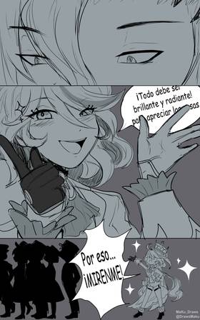 Read  Vous voiyez? c'est votre heure de gloire... merci pour tout.  1 Page 3 in Spanish
