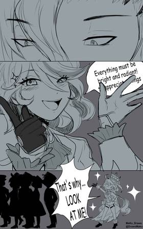 Read  Vous voiyez? c'est votre heure de gloire... merci pour tout.  1 Page 3 in English
