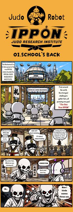 Read Judo Robot: IPPON Judo Research Institute  1 Page 1 in English