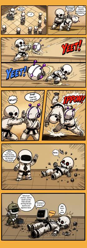 Read Judo Robot: IPPON Judo Research Institute  1 Page 2 in English