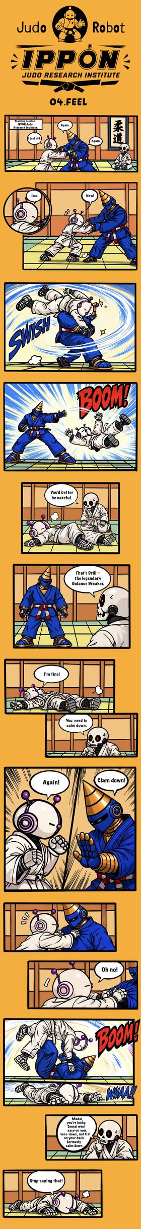 Read Judo Robot: IPPON Judo Research Institute  4 Page 1 in English
