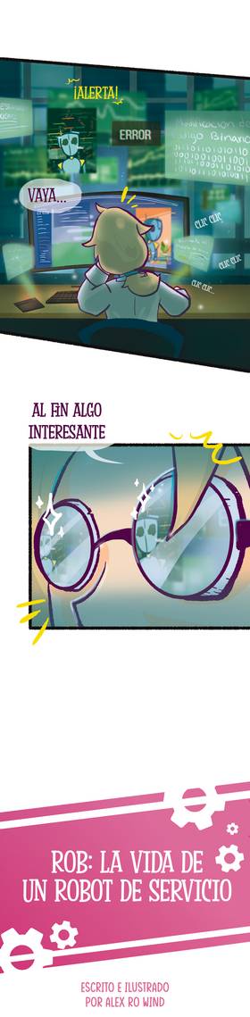 Read ROB: la vida de un robot de servicio  1 Page 6 in Spanish