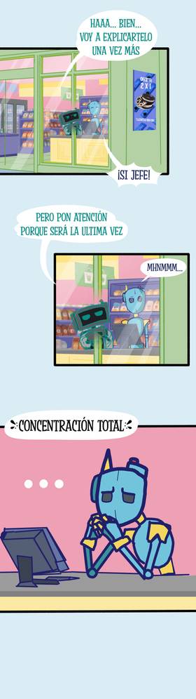 Read ROB: la vida de un robot de servicio  1 Page 8 in Spanish