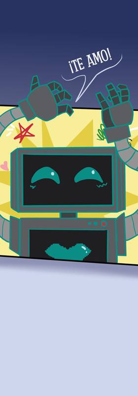 Read ROB: la vida de un robot de servicio  2 Page 8 in Spanish