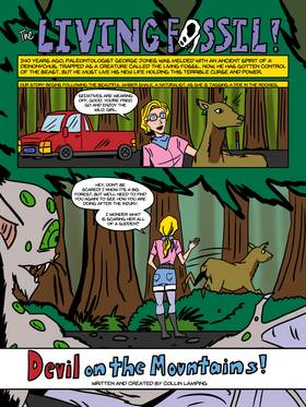 Read THE LIVING FOSSIL!  1 Page 3 in English