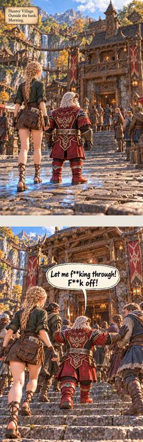 Read The Fellowship — Part 4: Black and the Mysterious Beam  1 Page 10 in English