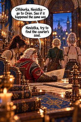 Read The Fellowship — Part 4: Black and the Mysterious Beam  2 Page 4 in English