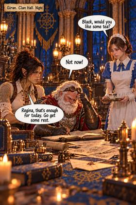 Read The Fellowship — Part 4: Black and the Mysterious Beam  2 Page 6 in English
