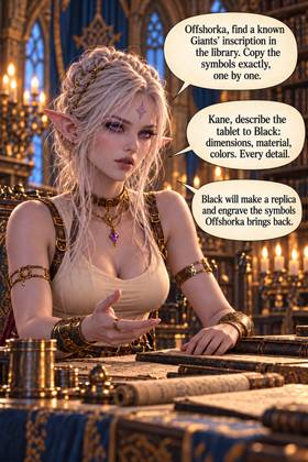 Read The Fellowship — Part 4: Black and the Mysterious Beam  5 Page 9 in English