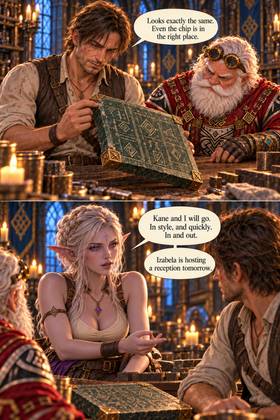 Read The Fellowship — Part 4: Black and the Mysterious Beam  6 Page 3 in English