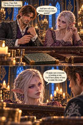 Read The Fellowship — Part 4: Black and the Mysterious Beam  6 Page 4 in English