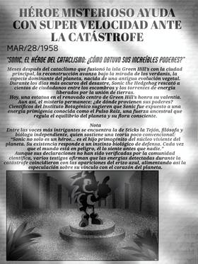 Read Sonic Bizarre Adventure 2 Crisis X   1 Page 3 in Spanish