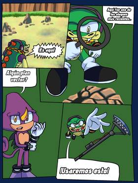 Read Sonic Bizarre Adventure 2 Crisis X   3 Page 6 in Spanish