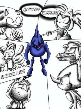 Read Sonic Bizarre Adventure 2 Crisis X   3 Page 10 in Spanish