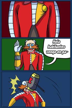 Read Sonic Bizarre Adventure 2 Crisis X   4 Page 3 in Spanish