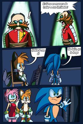 Read Sonic Bizarre Adventure 2 Crisis X   4 Page 5 in Spanish