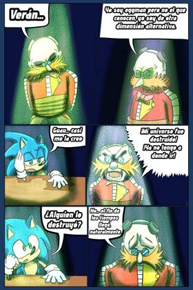 Read Sonic Bizarre Adventure 2 Crisis X   4 Page 7 in Spanish