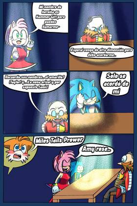 Read Sonic Bizarre Adventure 2 Crisis X   4 Page 9 in Spanish