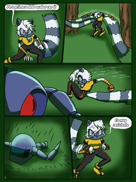 Read Sonic Bizarre Adventure 2 Crisis X   5 Page 4 in Spanish