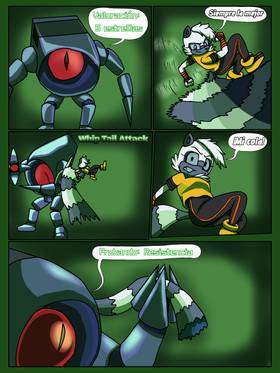 Read Sonic Bizarre Adventure 2 Crisis X   5 Page 5 in Spanish