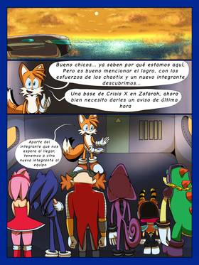 Read Sonic Bizarre Adventure 2 Crisis X   7 Page 2 in Spanish