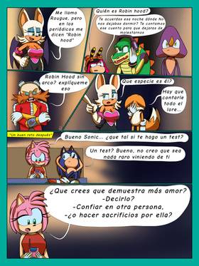 Read Sonic Bizarre Adventure 2 Crisis X   7 Page 4 in Spanish