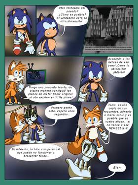 Read Sonic Bizarre Adventure 2 Crisis X   7 Page 8 in Spanish