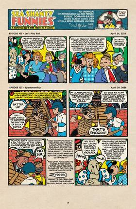 Read SEA SHANTY FUNNIES™  3 Page 9 in English