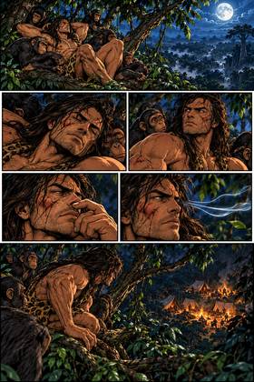 Read Chimp-man lord of the jungle . Issue 3 part 2  1 Page 8 in English