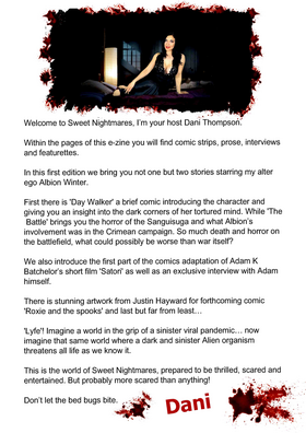 Read Sweet Nightmares E-Zine  1 Page 3 in English