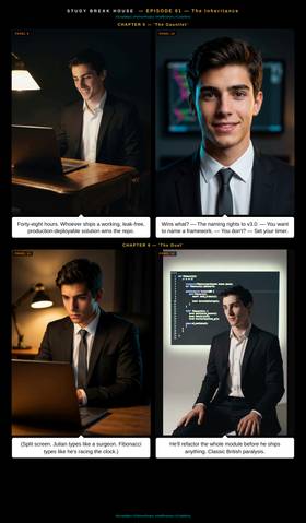 Read Script Wars  1 Page 4 in English