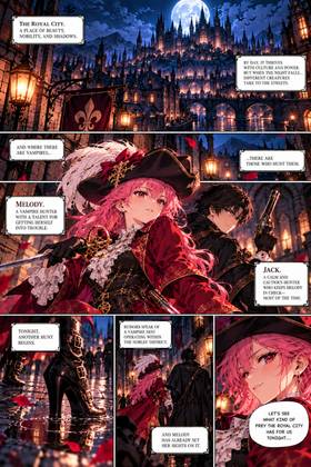 Read Vamprix Melody  1 Page 3 in English